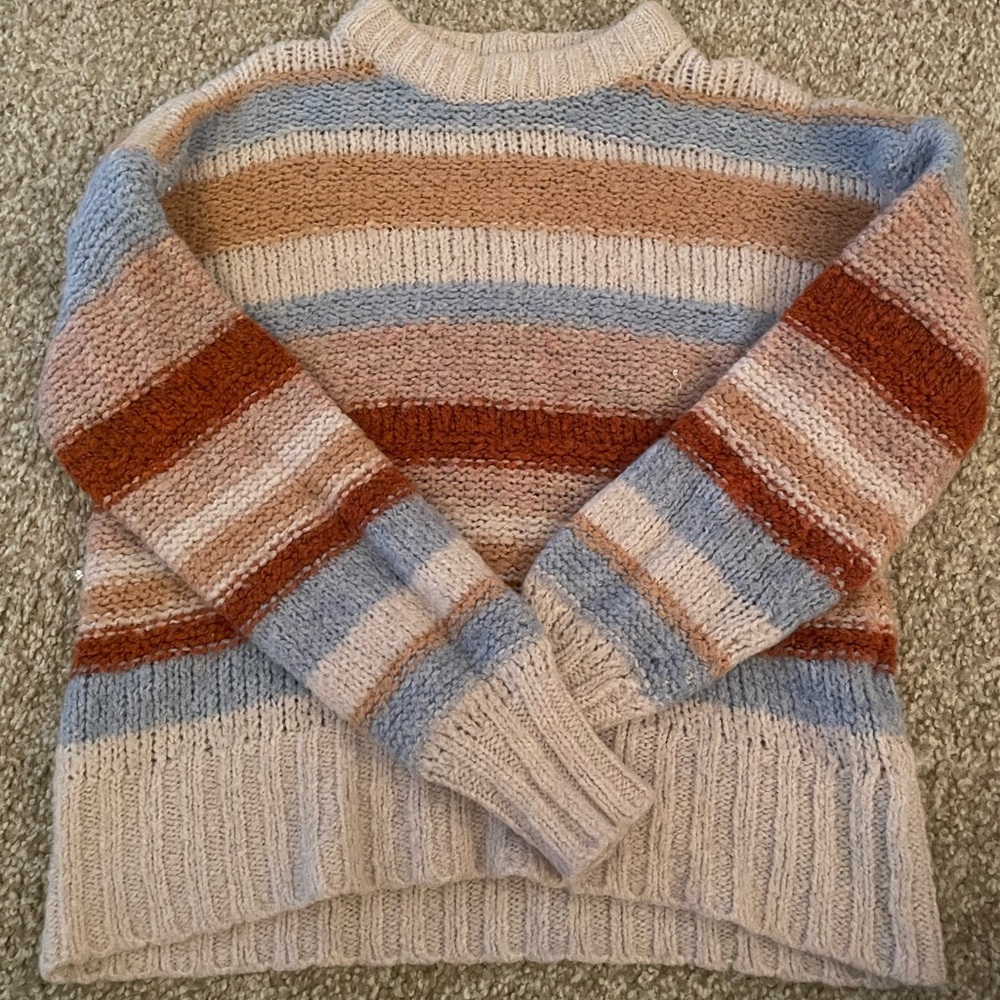 striped sweater